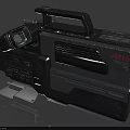 Vintage Commercial Video Recorder With ABS Logo Lens Handle And Professional Design
