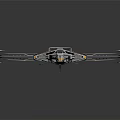 Modern fighter sci-fighter sci-fighter 3d model
