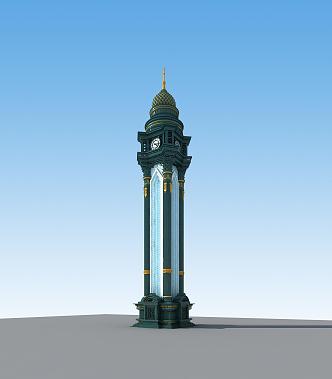 European-style Lamppost Iron Lamppost 3d model