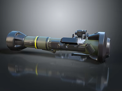 modern weapon anti-tank weapon anti-tank missile light anti-tank weapon military 3d model