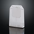 Tea Bag With Silver Foil Packaging And Blank Tag For Daily Use