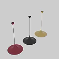 Gubi Semini Pendant Light with Three Colors for Modern Interior Design