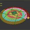 Decorative Weapon Design Featuring Coiled Rope And Central Green Gemstone