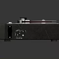 Vintage Reel to Reel Tape Recorder With Dual Tape Reels Control Knobs And Audio Indicators