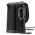 GARYN Black Electric Kettle With Water Level Indicator And Red Light Button 3d model