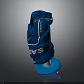 Blue Athletic Sports Glove With EASTON Brand And Nike Logo Design
