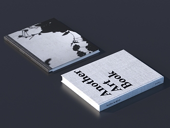 Modern Book Notebook 3d model