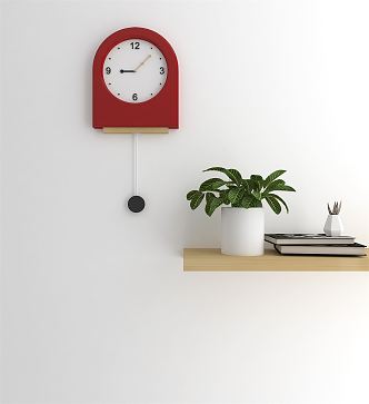 Modern Clock 3d model