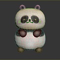 Modern Toy Muppet Toy Panda Muppet 3d model