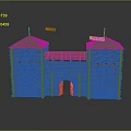 City Gate Ancient Gate Tower Gate Shanzhai Gate Large Wooden Gate Classical Gate Antique Gate 3d model
