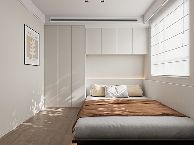 Modern Tatami Bedroom model