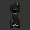 Retro sports car Mercedes Benz sports car classic car old car old car 3d model