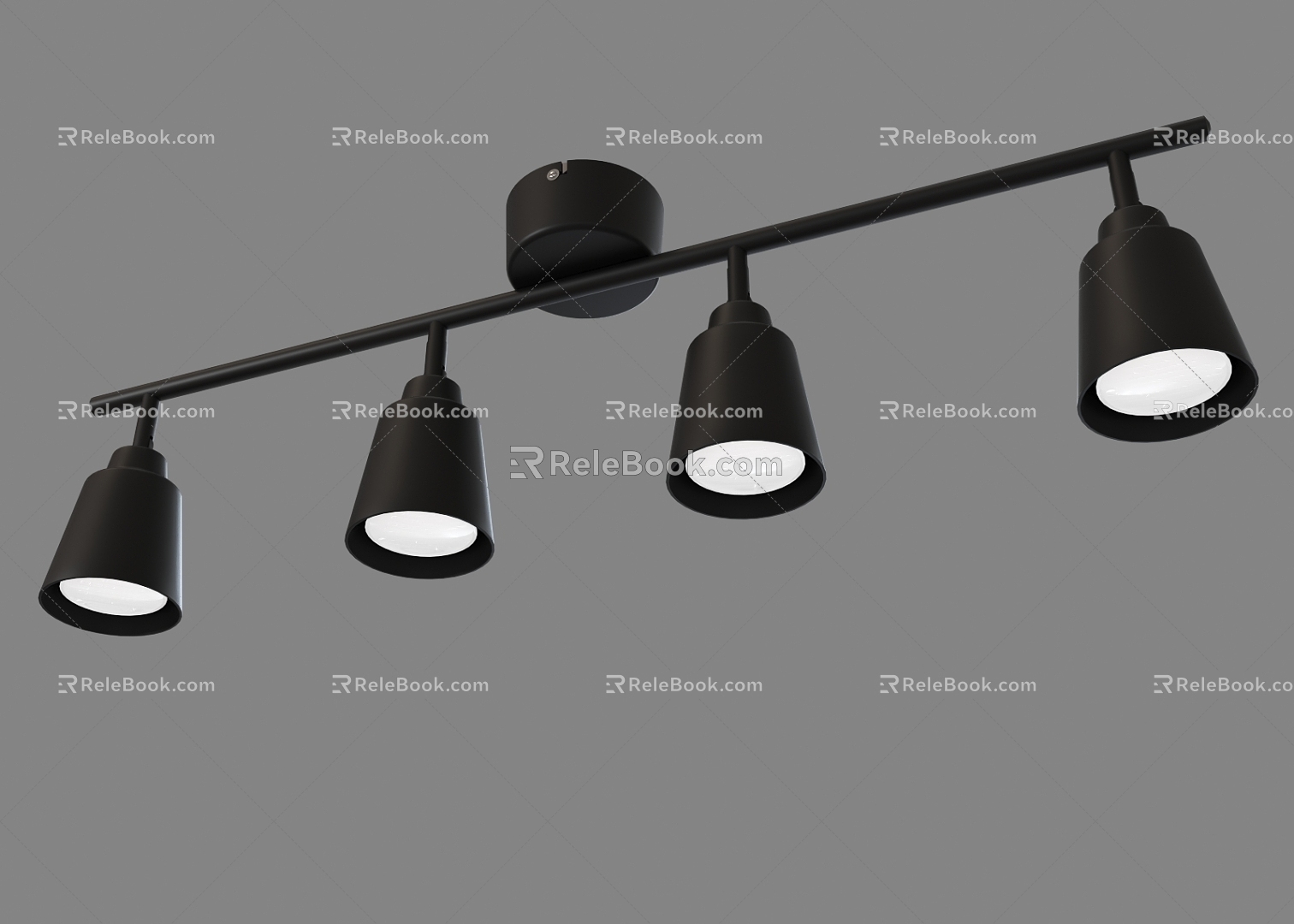 Spotlight Ceiling Spotlight Stage Spotlight Spotlight Creative Spotlight Quad Row Spotlight Chandelier 3d model