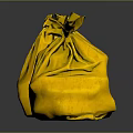 Yellow Disposable Trash Bags Essential Household Items For Everyday Home Use