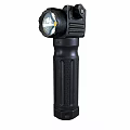 Black Flashlight With Textured Grip LED Light Head And Durable Body Design 3d model