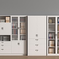 Modern Filing Cabinet Modern Office Filing Cabinet Bookcase Filing Cabinet 3d model