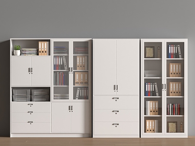 Modern Filing Cabinet Modern Office Filing Cabinet Bookcase Filing Cabinet 3d model