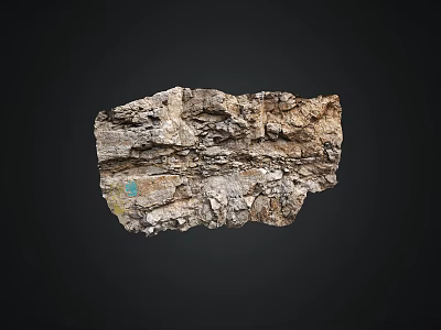 Natural Stone Wood Material Featuring Rough Textured Surface And Detailed Patterns 3d model