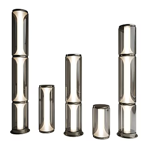 Poliform Modern Simple Floor Lamp New Chinese Style Minimalist Glass Metal Floor Lamp 3d model