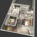 Modern Specialty Store Interior Design with Reception Desk Display Area and Ambient Lighting
