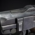 Vintage Weapons Two Classic Pistols With Metal Body And Wooden Grips