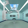 Modern Operating Room 3d model