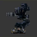 Mech Warrior Mech Soldier Machine Battlearm Mechanical Battlearm Machine Fighter Robot 3d model