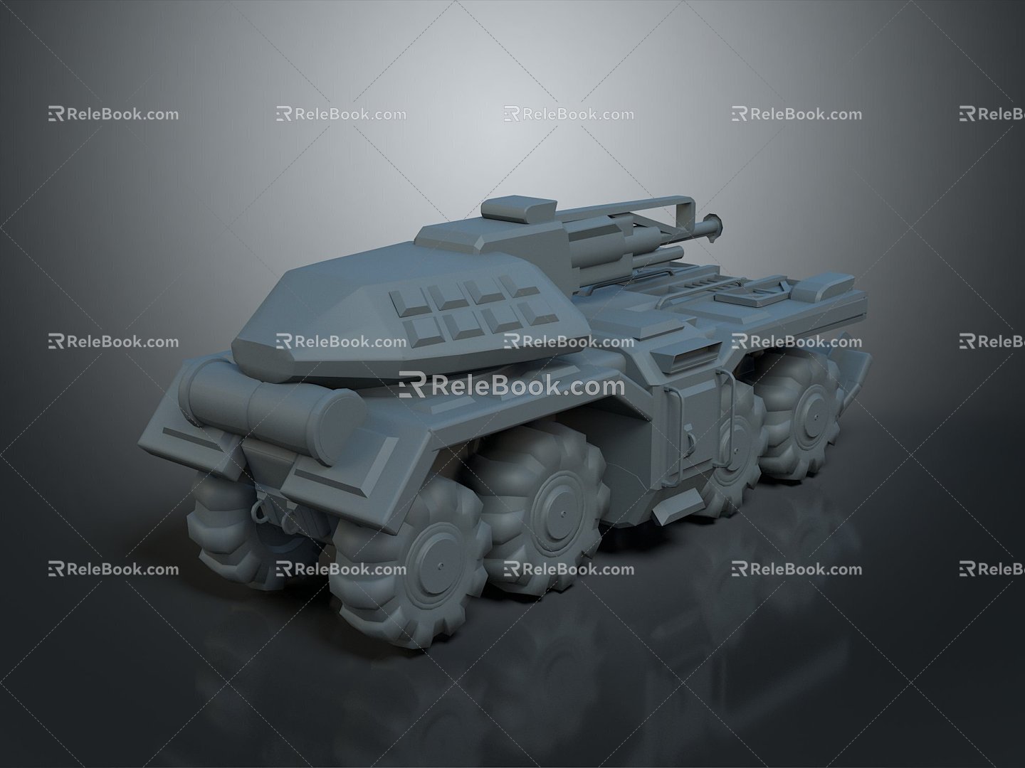 Military Truck Military Transporter Military Transporter Armed Transporter Armored Transporter 3d model