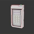 White Hardware Tools Control Panel Enclosure With Durable Buttons And Modern Design