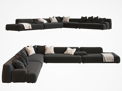 modern sofa 3d model