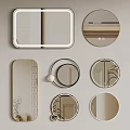 Stylish Decorative Mirrors For Modern Home With Various Shapes And Elegant Designs