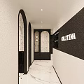 High End Elegant Beauty Salon Interior With Comfortable Spa Treatment Beds And Premium Marble Flooring