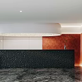 Modern Front Desk 3d model