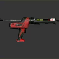 Red And Black Cordless Power Tool Model RE 500 With Battery Operation