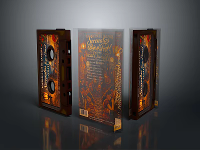Scenarius Cassette Cases Featuring Shadow of the Colossus Cover Art 3d model