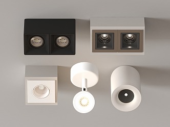 Modern spotlight downlight 3d model