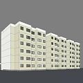Modern Apartment Building Exterior Featuring Multiple Balconies Windows And White Gray Facade