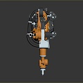 Robot Arm Mechanical Arm Robot Arm Robot Head Robot Parts Robot Hand Manipulator 3d model