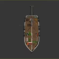Toy Boat Shaped Computer Case With Green Roof Red Cabin And Mast