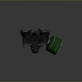 Gas Mask Science Fiction Gas Mask Gas Mask Respirator Breathing Mask Biochemical Mask Science Fiction Mask 3d model