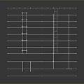Iron frame large iron frame iron frame house factory industrial iron frame iron ladder rigid ladder work frame rigid scaffold 3d model