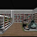 Supermarket General Merchandise Store With Diverse Products Spacious Layout And Bright Shopping Environment