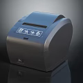Modern Printer Bill Printer Label Printer 3d model