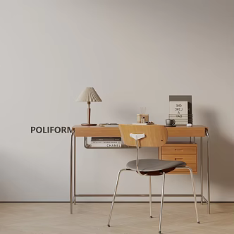 Modern Bookshelf 3d model