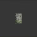 Medieval Mossy Stone Tower Ruins With Varied Shapes As Scenic Architectural Components