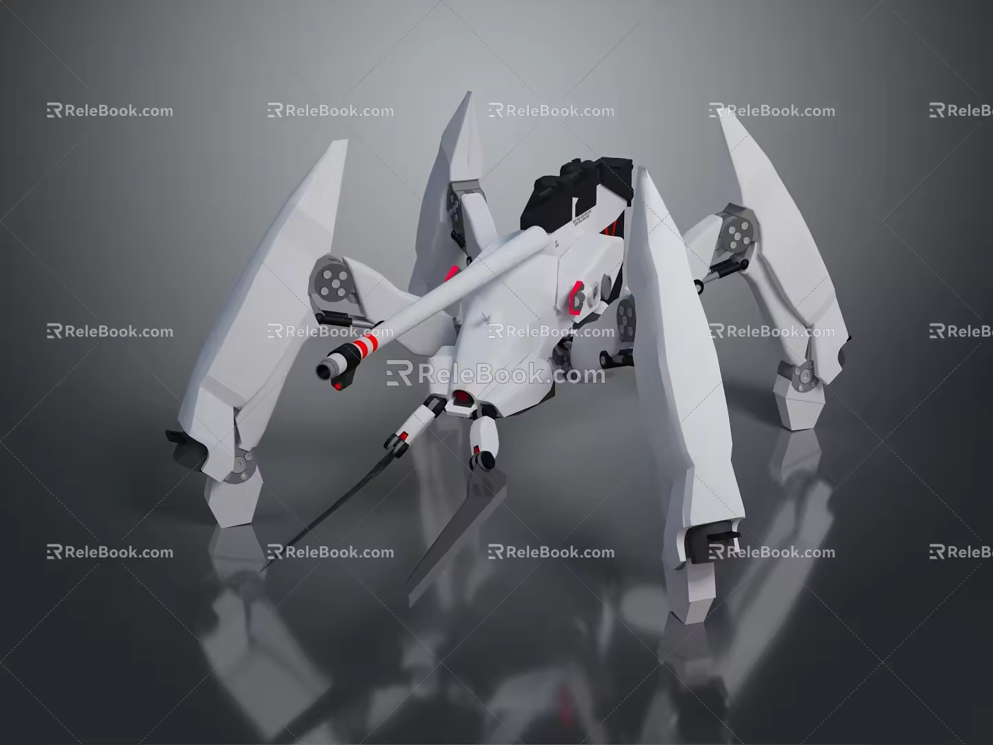 Robot Assistant Small Robot Butler Robot Butler Figure Game Figure 3d model