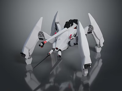 Robot Assistant Small Robot Butler Robot Butler Figure Game Figure 3d model