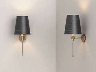 Light Luxury Wall Lamp 3d model