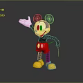 Mickey Mouse Cartoon Characters Cartoon Animals Cartoon Small Animals Game Characters Virtual Characters Anime Characters 3d model