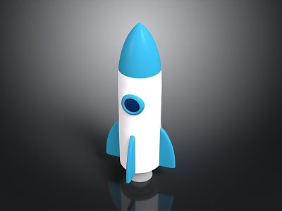 Rocket Toy 3d model